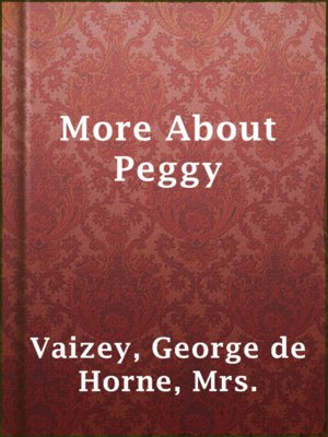 cover image of More About Peggy
